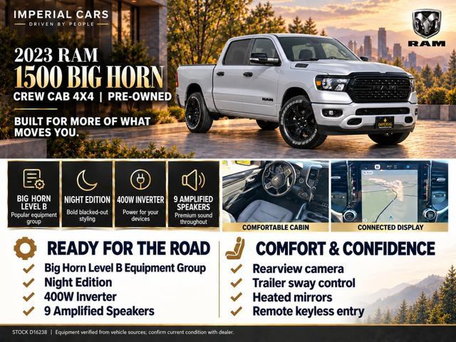 Used 2023 RAM 1500 Big Horn AWD/4WD image 6