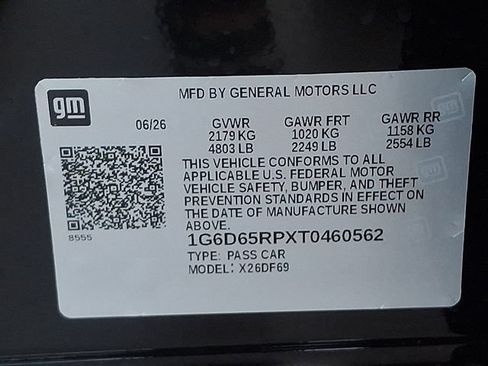 New 2026 Cadillac CT4 V Blackwing w/ Carbon Fiber 1 Package RWD image 22