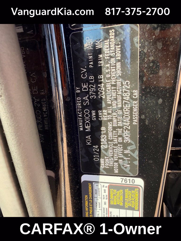 Certified 2024 Kia Forte LXS FWD image 22
