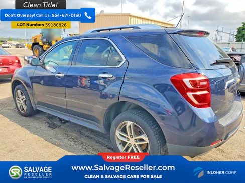 Used 2016 Chevrolet Equinox LTZ w/ Enhanced Convenience Package AWD/4WD image 3