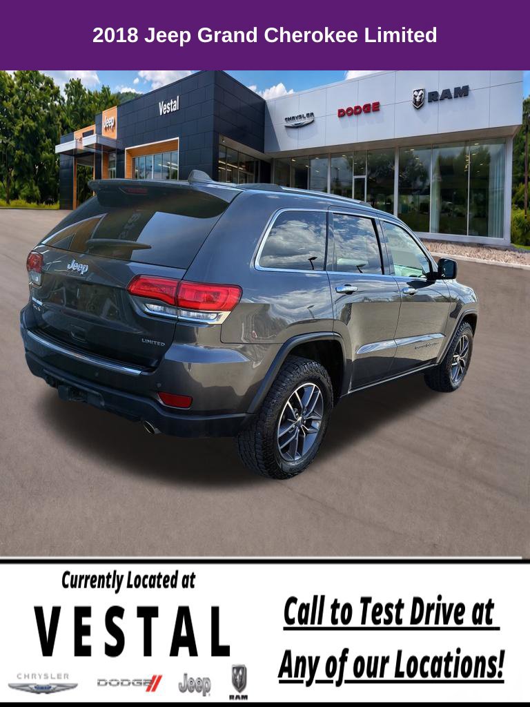 Used 2018 Jeep Grand Cherokee Limited AWD/4WD image 5