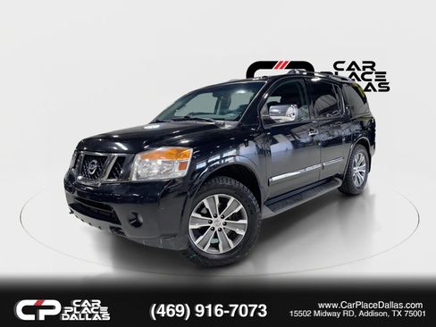 Used 2015 Nissan Armada SL w/ Moonroof Package AWD/4WD image 2
