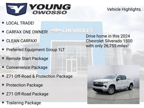 Certified 2024 Chevrolet Silverado 1500 LT AWD/4WD image 8