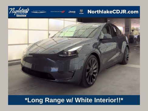 Used 2023 Tesla Model Y Long Range AWD/4WD image 1