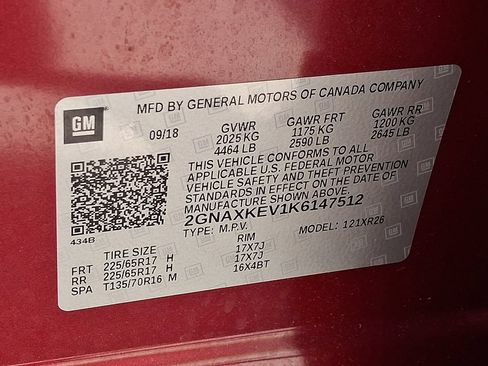 Used 2019 Chevrolet Equinox LT FWD image 28