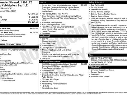 Used 2018 Chevrolet Silverado 1500 LTZ w/ Sport Package