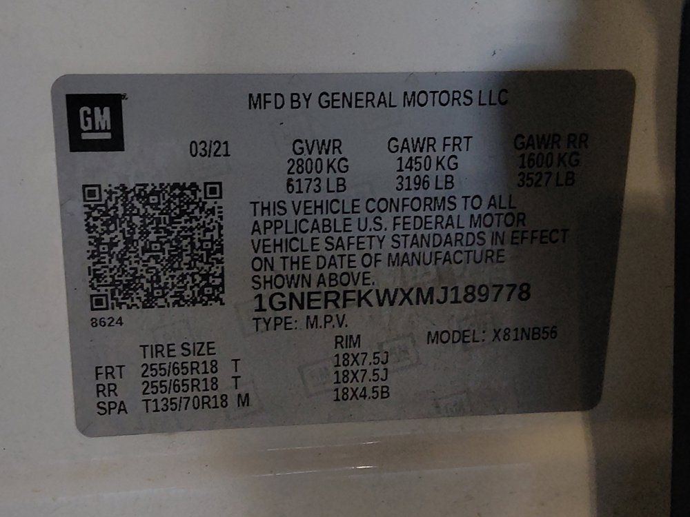 Used 2021 Chevrolet Traverse LS FWD image 33