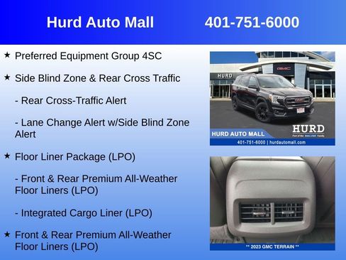 Certified 2023 GMC Terrain AT4 w/ LPO, Floor Liner Package AWD/4WD image 6