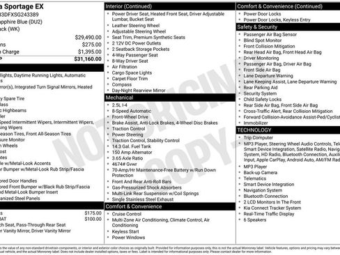 Used 2025 Kia Sportage EX FWD image 2