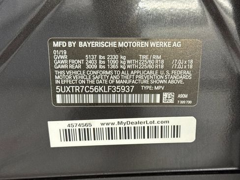 Used 2019 BMW X3 sDrive30i w/ Driving Assistance Package RWD image 21