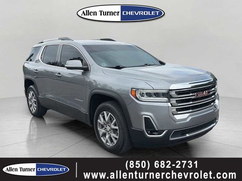 Used 2021 GMC Acadia SLT w/ LPO, Floor Liner Package FWD image 1