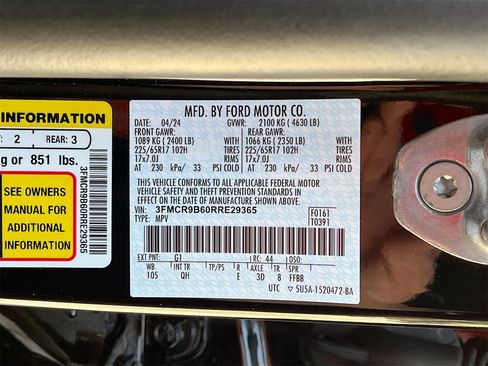 Used 2024 Ford Bronco Sport Big Bend image 29