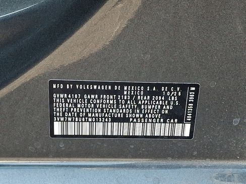New 2026 Volkswagen Jetta SE FWD image 18