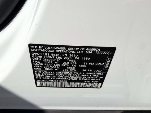Used 2021 Volkswagen Atlas Cross Sport SEL Premium AWD/4WD image 27