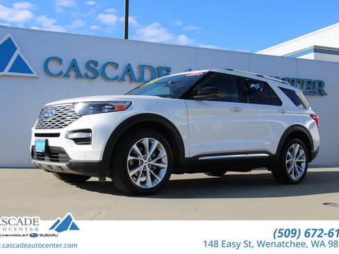 Used 2023 Ford Explorer Platinum w/ Technology Package image 1