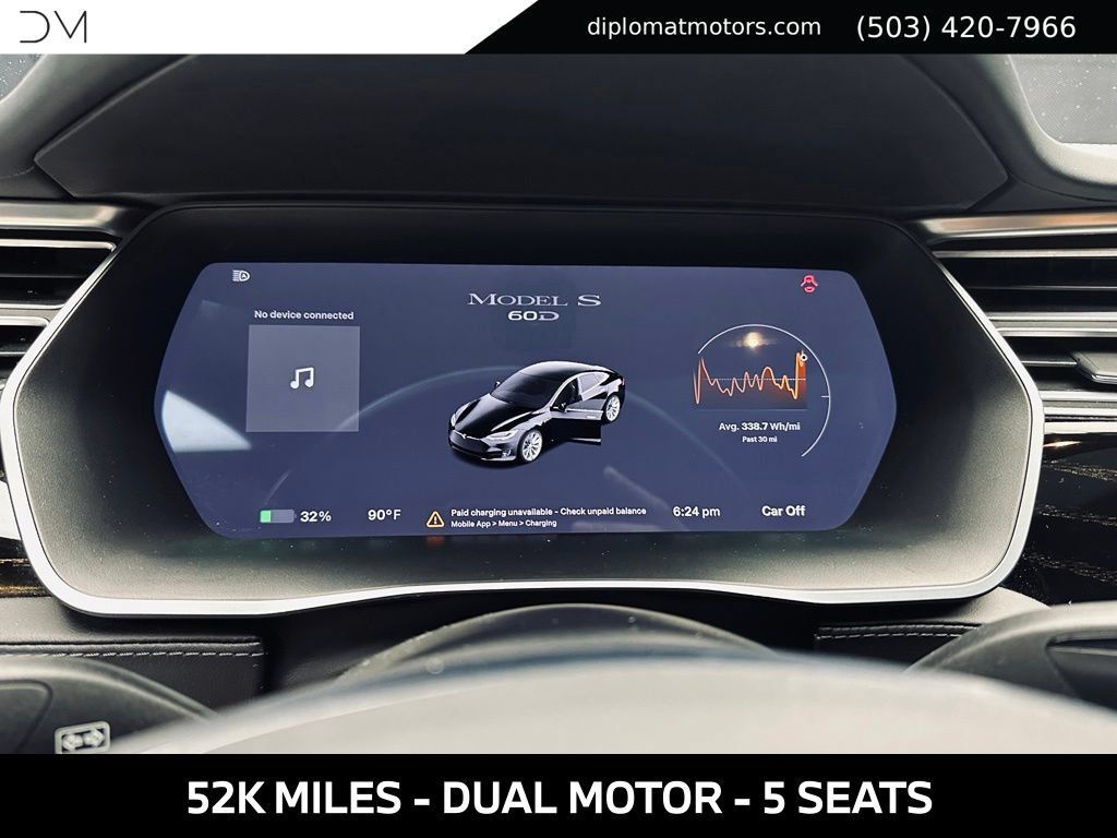 Used 2016 Tesla Model S 60D AWD/4WD image 32