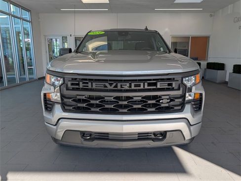 Used 2024 Chevrolet Silverado 1500 Custom w/ Dark Appearance Package image 2