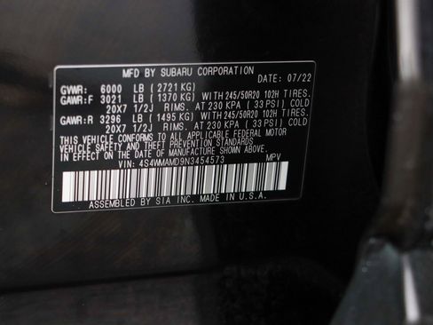 Used 2022 Subaru Ascent Limited AWD/4WD image 33