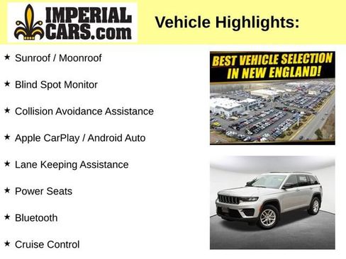 Used 2025 Jeep Grand Cherokee Laredo X w/ MOPAR Finishing Package AWD/4WD image 8