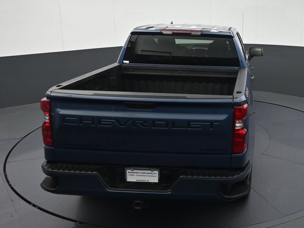 Certified 2024 Chevrolet Silverado 1500 Custom w/ Turbomax Blackout Package AWD/4WD image 25