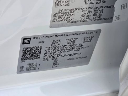 Used 2022 GMC Sierra 1500 Denali w/ Denali Reserve Package AWD/4WD image 25