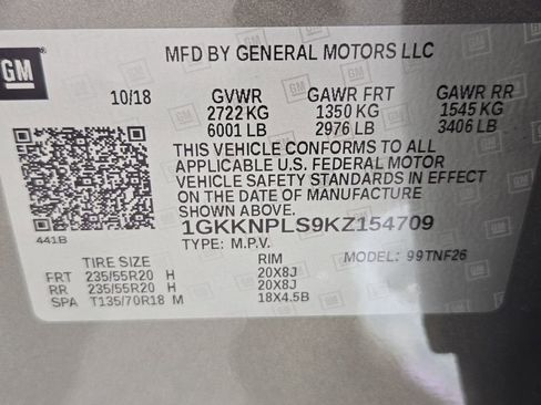 Used 2019 GMC Acadia Denali w/ Technology Package FWD image 33