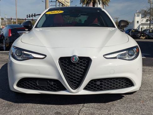 Used 2021 Alfa Romeo Giulia Ti w/ Nero Edizione image 2