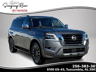 Used 2021 Nissan Armada Platinum w/ Captain's Chairs Package
