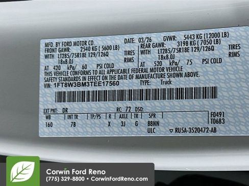 New 2026 Ford F350 Platinum w/ Tremor Off-Road Package AWD/4WD image 35