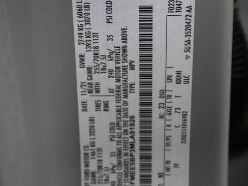 Used 2021 Ford Bronco Outer Banks image 12