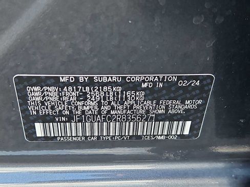 Certified 2024 Subaru Impreza 2.0i Sport image 36