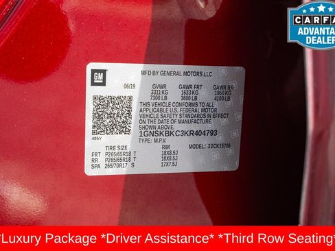 Used 2019 Chevrolet Tahoe LT AWD/4WD image 35