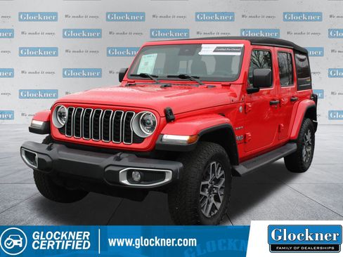 Used 2024 Jeep Wrangler Unlimited Sahara AWD/4WD image 1