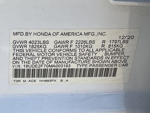 Used 2021 Acura ILX w/ Premium Package FWD image 29