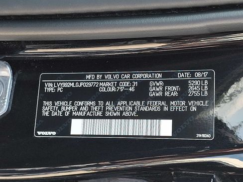 Used 2018 Volvo S90 T6 Inscription w/ Luxury Package AWD/4WD image 26