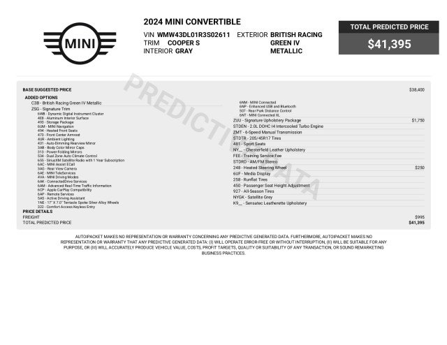 Used 2024 MINI Cooper S FWD image 2