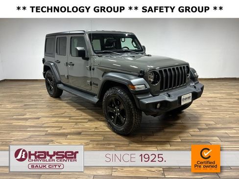 Used 2021 Jeep Wrangler Unlimited Sport AWD/4WD image 1