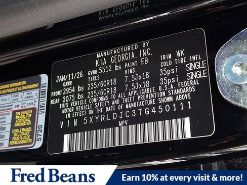 New 2026 Kia Sorento S w/ S Panoramic Sunroof Package image 19