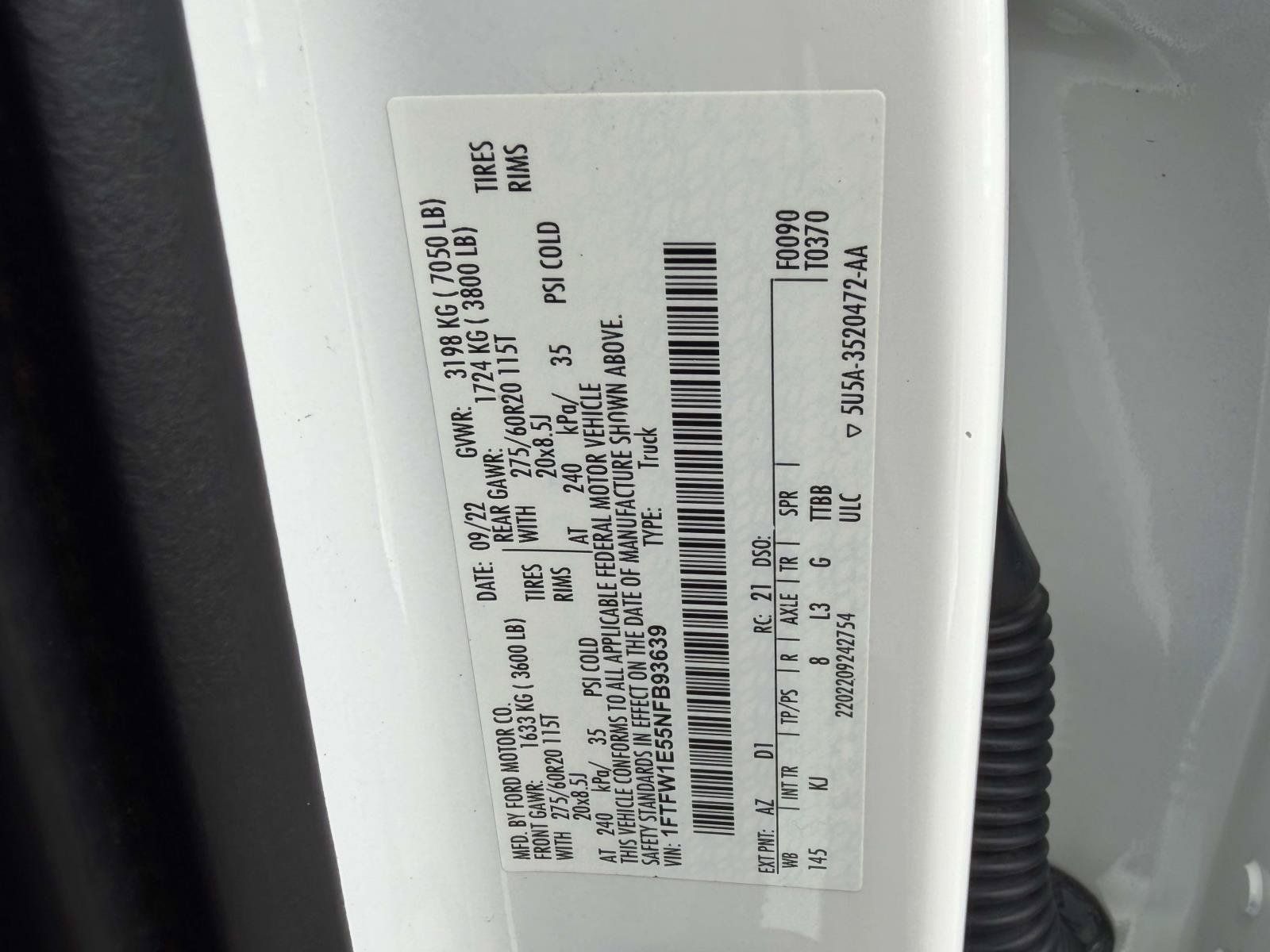 Used 2022 Ford F150 King Ranch w/ Equipment Group 601A High AWD/4WD image 34