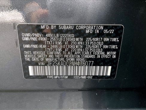 Certified 2022 Subaru Forester Premium image 30