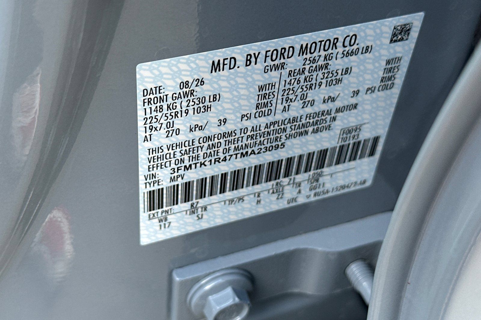 New 2026 Ford Mustang Mach-E Select RWD image 28