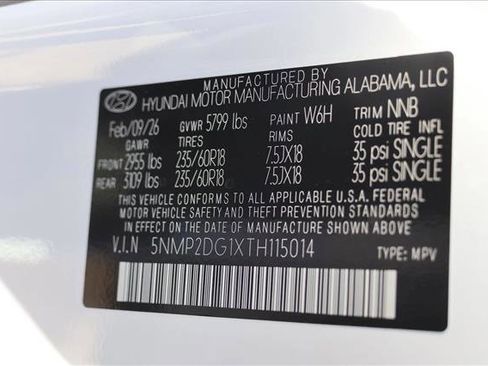 New 2026 Hyundai Santa Fe SEL image 24