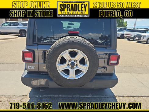 Used 2019 Jeep Wrangler Unlimited Sport S AWD/4WD image 4