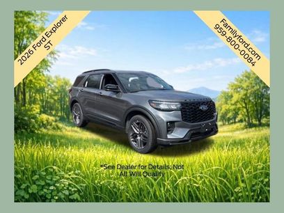 New 2026 Ford Explorer ST w/ Sun And Sound Package