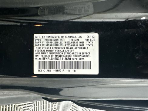 Used 2012 Honda Odyssey EX-L image 36