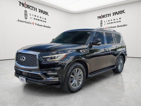 Used 2022 INFINITI QX80 Luxe w/ Cargo Package RWD image 1