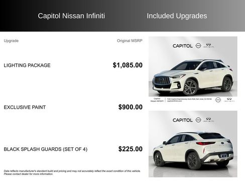 Used 2023 INFINITI QX55 Sensory w/ Lighting Package image 8