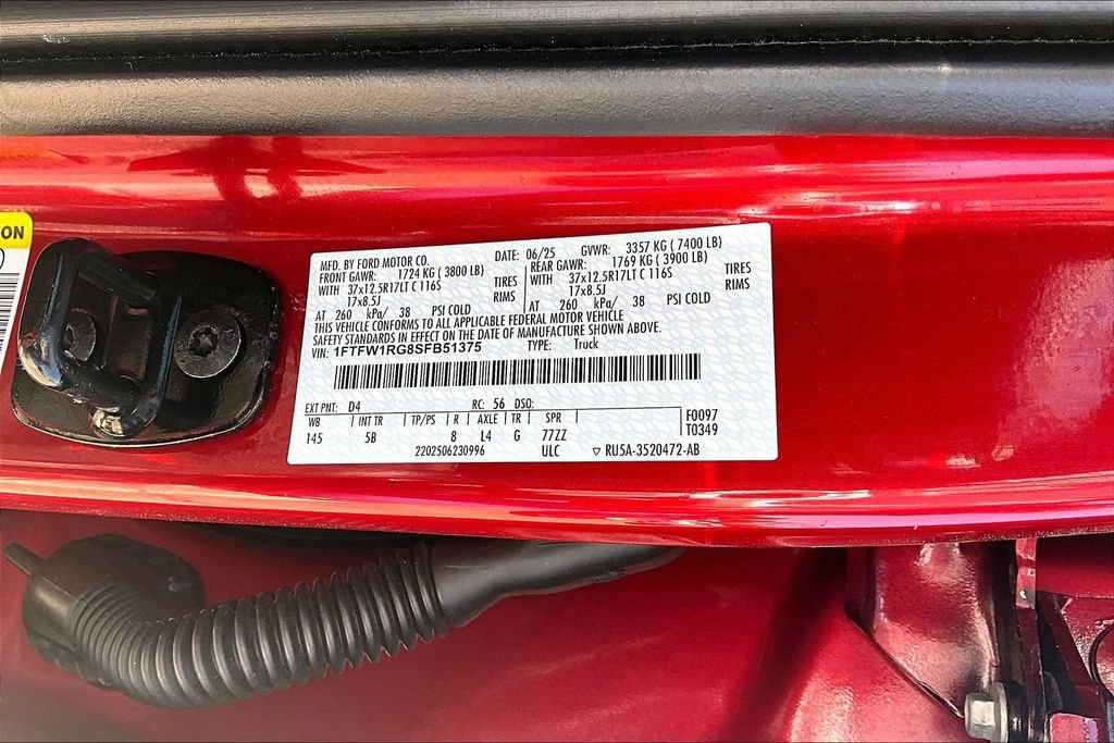 Used 2025 Ford F150 Raptor AWD/4WD image 20