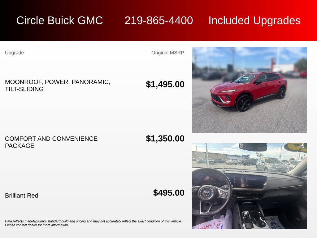 Used 2025 Buick Envision Sport Touring AWD/4WD image 3
