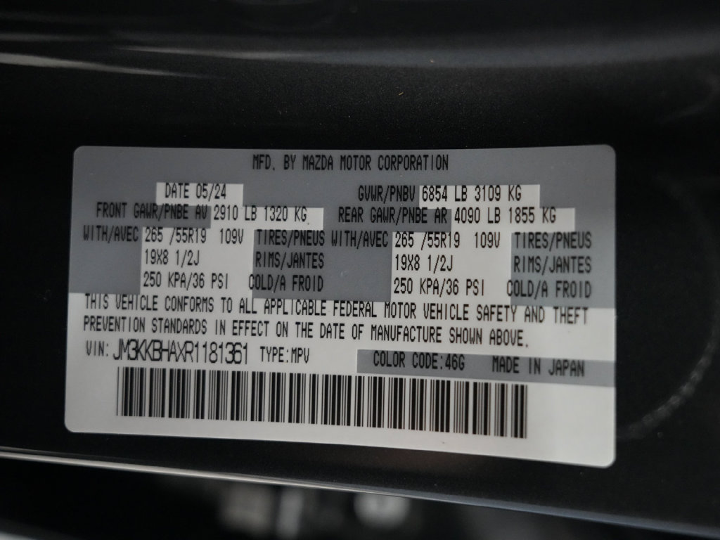 Used 2024 MAZDA CX-90 Plug-In Hybrid w/ Preferred AWD/4WD image 16